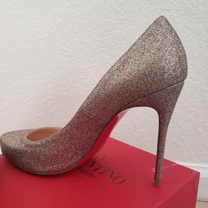 Christian Louboutin Glitter Heels